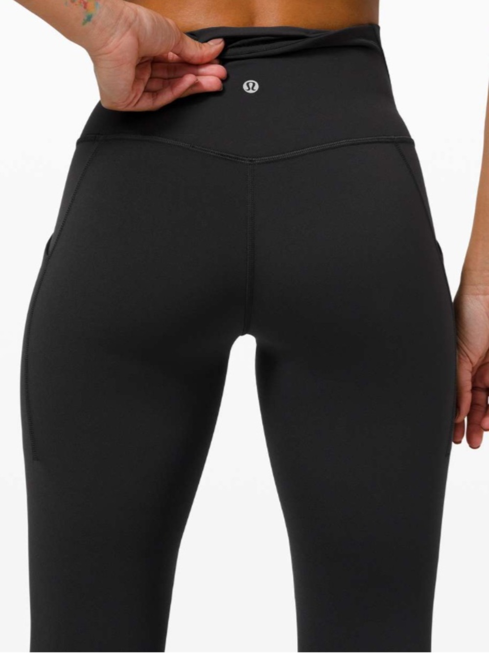 Lululemon Align High-Rise Legging 25" pockets black size 4 Align Tank size 6 GUC - Picture 16 of 16